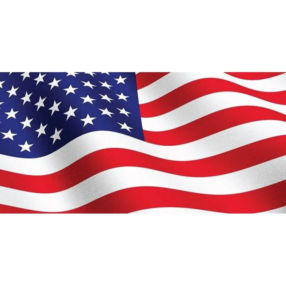 New US USA American Patriotic Flag Bath Beach Cotton Towel NIP 4th of July Gift - Picture 1 of 2